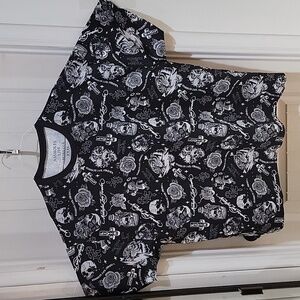 NWOT Assholes Live Forever Black White Size 3XL Hardy Style Graphic T-shirt ALF